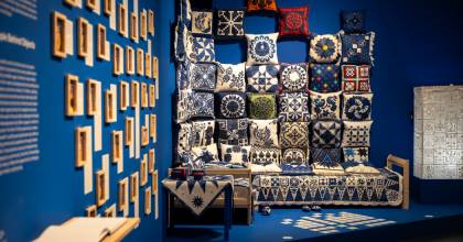 Megnyílt! Foltvarrás kékben / Blueprint Patchwork a Néprajzi Múzeumban