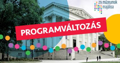 Programváltozás a Múzeumok Majálisán az időjárás miatt