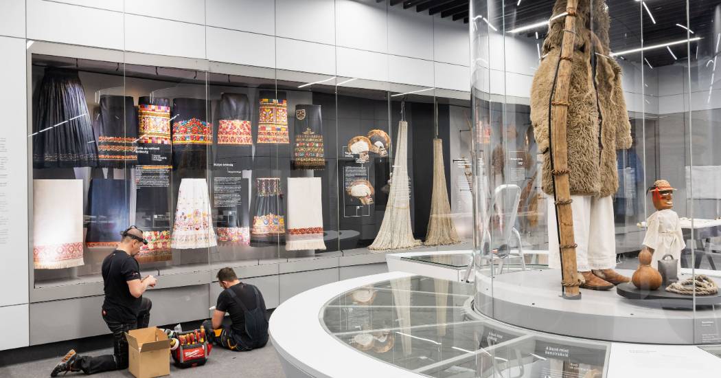 Már épül a Néprajzi Múzeum új, nagyszabású állandó kiállítása - a 3000 műtárgyat bemutató tárlat szeptemberben nyitja meg a kapuit